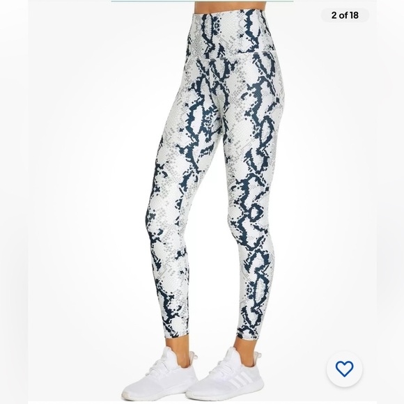 Balance Collection Womens Contender High Rise  Legging Soft Snake Print Sz SMALL - Picture 4 of 13